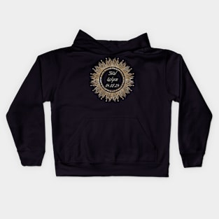 Lispe Eclipse Totality with Solar Rays 04.08.2024 Kids Hoodie